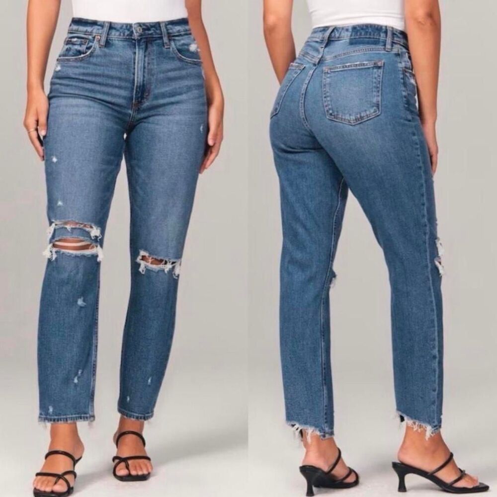 Abercrombie & Fitch The Mom High Rise jeans Size 27
